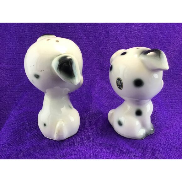 Anthropomorphic Puppy Dog Salt & Pepper Shakers Dalmatian Puppy Salt and Pepper - Picture 6 of 12